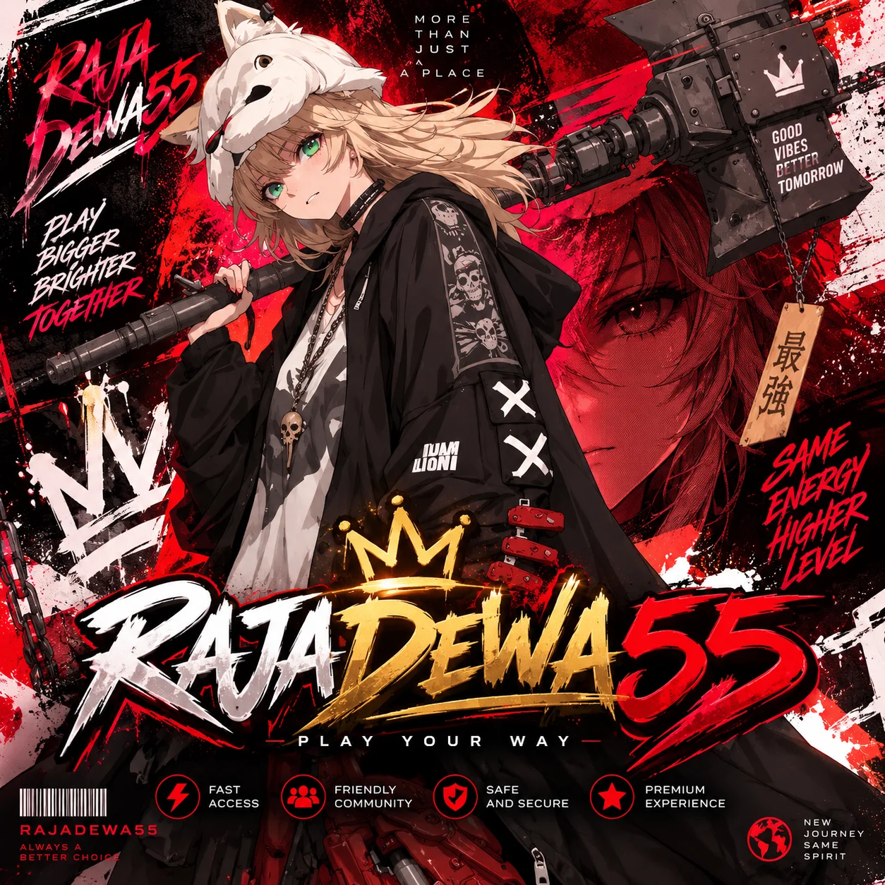 RAJADEWA55 Banner